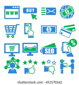 ecommerce icon set
