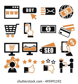 ecommerce icon set