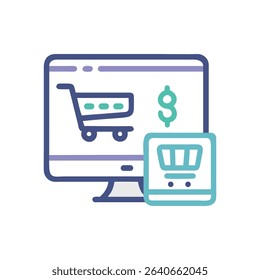 e-commerce icon set designed for modern online stores and digital shopping platforms