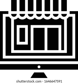 Ecommerce - conjunto de iconos de comercio electrónico. Ilustración vectorial sólida de alta calidad para aplicaciones web y móviles.
