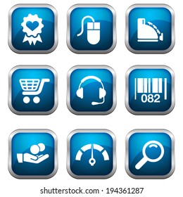 e-Commerce Icon Set - Illustration