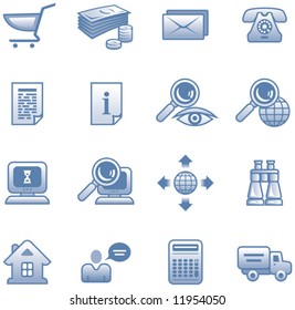 E-Commerce Icon Set (Vector)