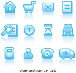 E-Commerce Icon Set (Vector)