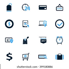 E-commerce icon set for web sites and user interface