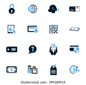 E-commerce icon set for web sites and user interface