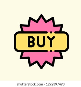 E-Commerce Icon Vector Graphic Download Template Modern
