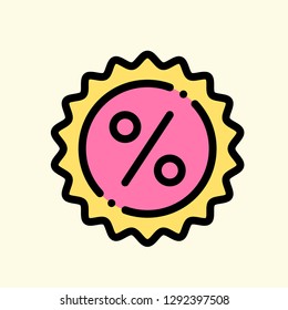 E-Commerce Icon Vector Graphic Download Template Modern