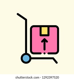 E-Commerce Icon Vector Graphic Download Template Modern