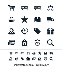 E-commerce icons