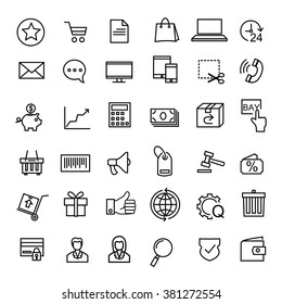 - E-commerce icons 