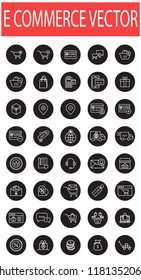 Ecommerce icons and business