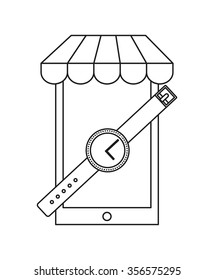 e-commerce icons design, vector illustration eps10 graphic 