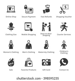 E-commerce Icons - Set 1