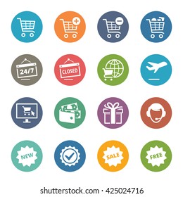 E-commerce Icons Set 2 - Dot Series