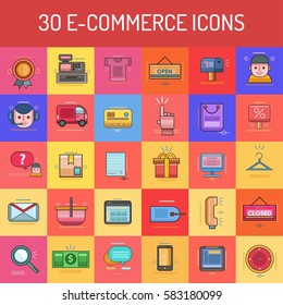 E-Commerce Icons Set