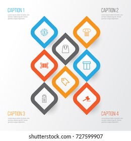 Ecommerce Icons Set. Collection Of Gavel, Price, Finance And Other Elements. Also Includes Symbols Such As Shopping, Box, Money.