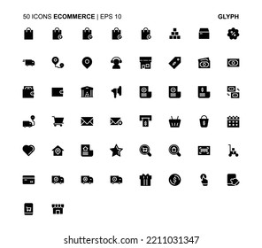 ecommerce icons suitable for applications, web or additions to your projects
