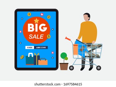 ecommerce  illustration is the best 