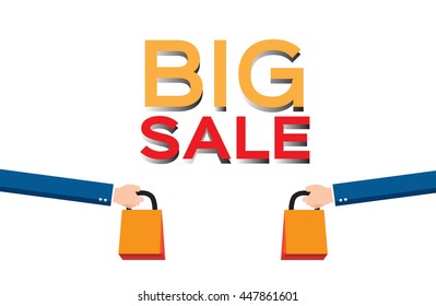 E-commerce Illustration. Online Shopping Illustration. Flat design.