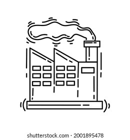 E-commerce industry icon. hand drawn icon set, outline black, doodle icon, vector icon design.