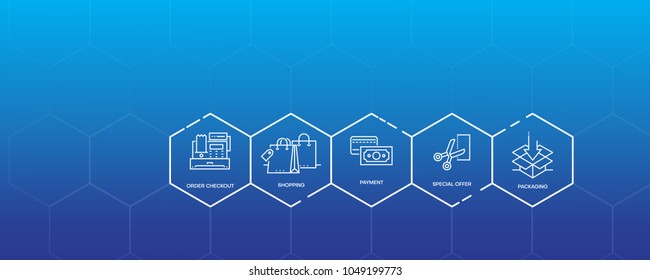 E-Commerce Infographic Icon Set