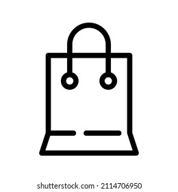 E-commerce line vector icon , outline , for online shop discount gift box delivery and other