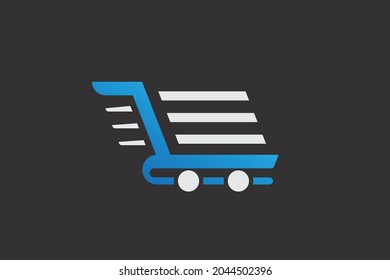E-Commerce logo design template vector 
