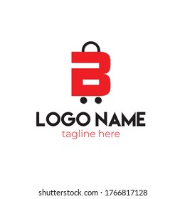 ecommerce logo design,images photo vector B logo,