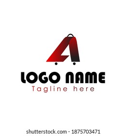 ecommerce Una plantilla de logotipo para tienda en línea 