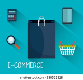ecommerce and marketing design, vector illustration eps10 graphic