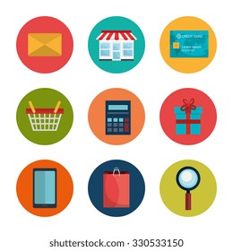 ecommerce and marketing design, vector illustration eps10 graphic