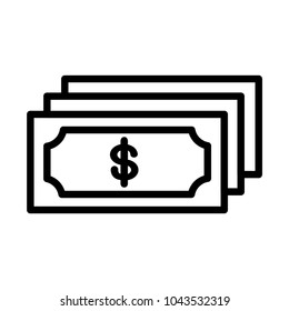 e-commerce money icon vector template