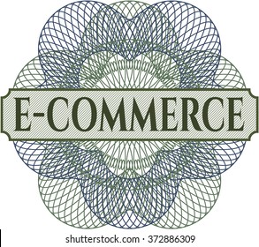 e-commerce money style rosette