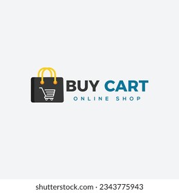 ecommerce online shopping logo templet