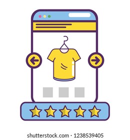 ecommerce online shopping smartphone