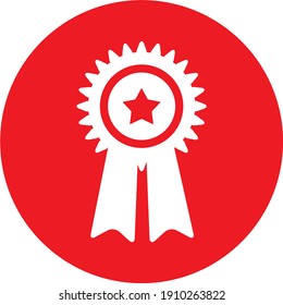 E-commerce. Outline web icon.red Color mark. Sign for the shop.