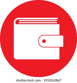 E-commerce. Outline web icon.red Color mark. Sign for the shop.