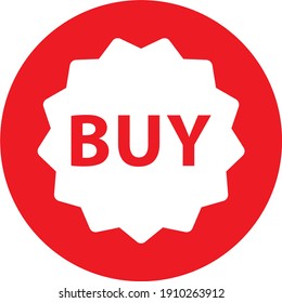 E-commerce. Outline web icon.red Color mark. Sign for the shop.