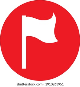 E-commerce. Outline web icon.red Color mark. Sign for the shop.