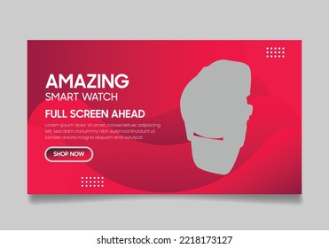 E-Commerce Products Web Banner Design Template