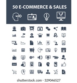 e-commerce, retail, sales icons
