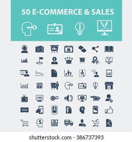 e-commerce, sales icons
