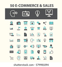 e-commerce & sales icons
