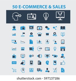 e-commerce & sales icons
