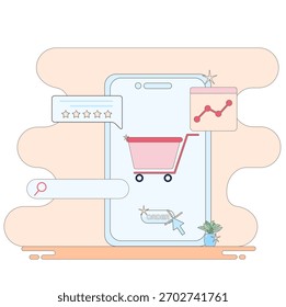 Conceitos de SEO de e-commerce para otimização de mecanismo de pesquisa e aumento de tráfego de site