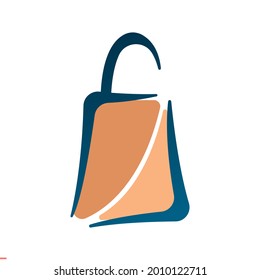 Ecommerce Shopping Bag Logo for Business and Company