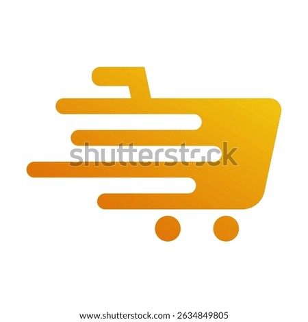 E-commerce Shopping Bag Logo: Online Retail Vector Design