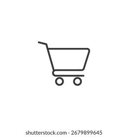 Conjunto de iconos de comercio electrónico y Carrito de compras | 10 iconos de línea minimalistas para compras minoristas en línea, cestas de compras, Carritos, bolsos y compras móviles | Perfecto para Diseños web, App y mercados digitales