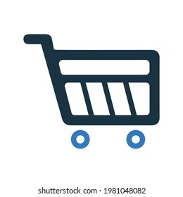 E-commerce, shopping cart icon. vector, e-commerce, retail, cart, icon, buy, symbol, illustration, sale, market, store, business, element, design, modern, commerce, sign, isolated, shop, commercial, o