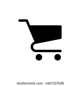 Ecommerce. Shopping chart icon. sign design